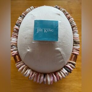 Jay King Puka Copper Beaded Necklace